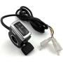 L-faster 24V36V 350W Small Electric Motor Without Gearbox Scooter 25H Chain Drive with Chain Wheel and Freewheel Upgrade Electric Bicycle