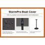 Classic Accessories StormPro Heavy-Duty Boat Cover