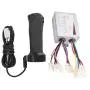 EVTSCAN 500W Brushed Speed Motor Controller and Throttle Grip for Electric Scooter Bicycle e-Bike Tricycle(36V 500W)