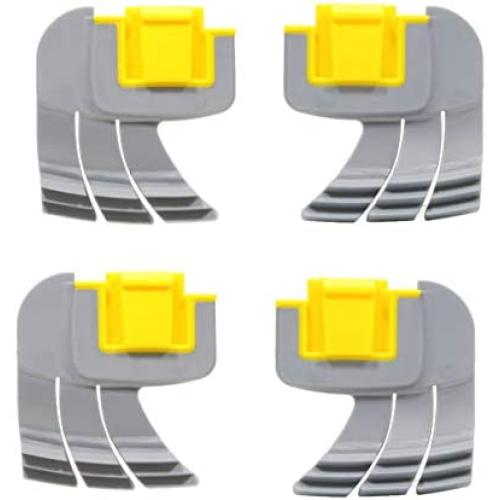 ATIE MX8 Elite MX6 Elite Pool Cleaner Cyclonic Scrubbing Brush R0714400 Replacement for Zodiac MX8 Elite, MX6 Elite Scrubbing Brush R0714400 (4 Pack)