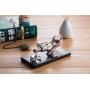 Sunnytech Hot Air Stirling Engine Education Toy Mini Hot Air Stirling Engine Motor Model FD05M-HA001