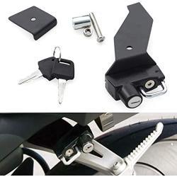 Motorcycle Helmet Lock, GUAIMI Anti-Theft Helmet Security Lock for YZF-R1 2009-2014