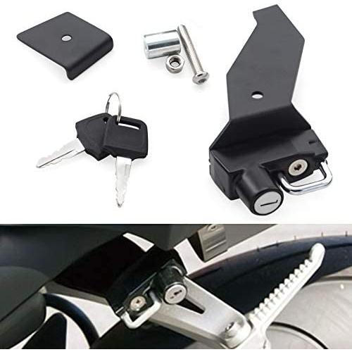 Motorcycle Helmet Lock, GUAIMI Anti-Theft Helmet Security Lock for YZF-R1 2009-2014