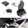 Motorcycle Helmet Lock, GUAIMI Anti-Theft Helmet Security Lock for YZF-R1 2009-2014