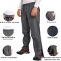 Rain Pants Men, Waterproof Pants Mens Fishing Pants, Work Rain Gear Pants for Men Motorcycle Hiking Outdoor Windproof Golf