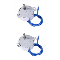 Synchronous Synchron Motor 50/60Hz AC 100~127V 4W 2.5-3RPM/MIN CCW/CW For Hand-Made, School Project, Model (2PCS)