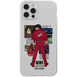 KingdomCASE Phone Case Akira Illustration Collage Compatible with iPhone Case Clear Soft Transparent TPU Case Shockproof Protective Cover for iPhone 7 iPhone 8