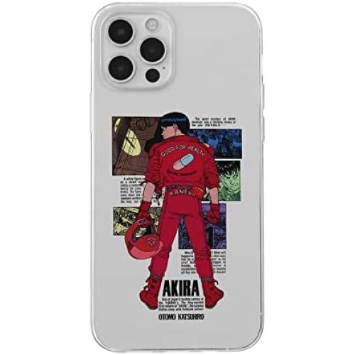 KingdomCASE Phone Case Akira Illustration Collage Compatible with iPhone Case Clear Soft Transparent TPU Case Shockproof Protective Cover for iPhone 7 iPhone 8