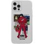 KingdomCASE Phone Case Akira Illustration Collage Compatible with iPhone Case Clear Soft Transparent TPU Case Shockproof Protective Cover for iPhone 7 iPhone 8