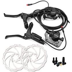 Bibike Tektro eBike Hydraulic Disc Brake Electric Induction Control System with 2Pcs 160/180mm Rotor