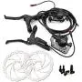 Bibike Tektro eBike Hydraulic Disc Brake Electric Induction Control System with 2Pcs 160/180mm Rotor