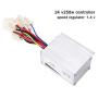 Fafeims 24V 250W Motor Brushed Controller Box Speed Controller Shell for Electric Bicycle E Bike