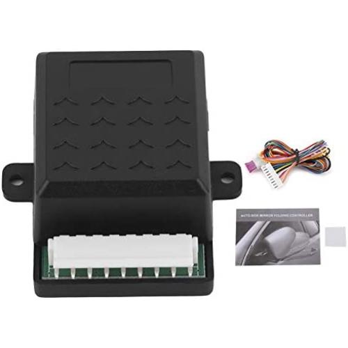 Car Side Rear View Mirror Folding System, Side Rearview Mirror Auto Fold Unfold Controller Folding Closer Module Universal for 12V Car