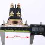 FridayParts 12V Universal Relay Solenoid 4 Post Plow for Western Fisher Meyers Snowplow Blade