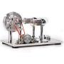 Sunnytech Hot Air Stirling Engine Motor Low Temperature Stirling SC001-LT001