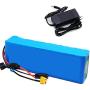 Grideto E-Bike Lithium Battery Pack 48V 25Ah 13S3P 18650 Li-ion Battery Waterproof Outdoor Battery for 250W-1000W Motors Built in 15A BMS Protection Board with Charger