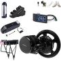 BAFANG 48V 500W Mid Drive Kit : BBS02 Motor with Battery (Optional), 8Fun Electric Bike Mid Mount Motor with Display & Chainring, DIY eBike Conversion Kit for Mountain Road Commuter Bicycle