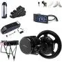 BAFANG 48V 500W Mid Drive Kit : BBS02 Motor with Battery (Optional), 8Fun Electric Bike Mid Mount Motor with Display & Chainring, DIY eBike Conversion Kit for Mountain Road Commuter Bicycle
