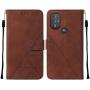 LEMAXELERS Wallet Case for Motor G Power 2022, Motor G Power 2022 Case Magnetic PU Leather Flip Case with Card Holders Kickstand Case Shockproof Protection Case for Motorola G Power 2022 Brown YB2