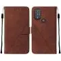LEMAXELERS Wallet Case for Motor G Power 2022, Motor G Power 2022 Case Magnetic PU Leather Flip Case with Card Holders Kickstand Case Shockproof Protection Case for Motorola G Power 2022 Brown YB2