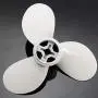 2Hp Outboard - PrOpeller 7 1/4x5-A 3 Blade Aluminum Boat PrOpeller Outboard Motor Fit for YAMAHA 2 Stroke 2HP 2.5HP Outboard Motor