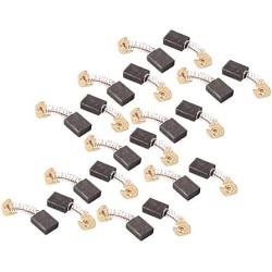 sourcing map Carbon Brush Electric Drill Motor Rotary Power Tool 6.5 x 13.5 x 17mm 10Pairs