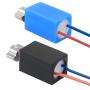 tatoko DC 3V 12000RPM Pager Cell Phone Micro Vibration Motor 4mm x 8mm for Cell Phone Electronic Device Repair Single Board Computers Project Classroom Project Bristle Bots Cable 20PCS