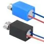 tatoko DC 3V 12000RPM Pager Cell Phone Micro Vibration Motor 4mm x 8mm for Cell Phone Electronic Device Repair Single Board Computers Project Classroom Project Bristle Bots Cable 20PCS