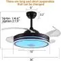 Ventilateur de plafond Bluetooth de 91,4 cm (36 Ventilateur de plafond Bluetooth de 91,4 cm (36