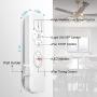 Ceiling Fan Remote Control Kit, Timing Wireless Remote Control