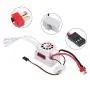 Motor ESC Combo, superss hobby Platinum 2845 4370KV Brushless Waterproof Motor 45A ESC for 1/12 1/14 RC Car