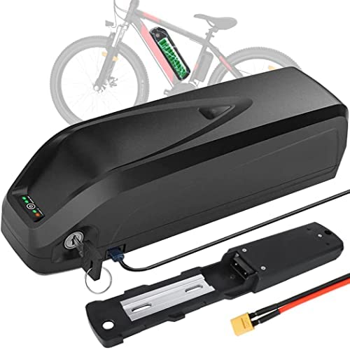 Jieoto E-Bike Lithium-ion Battery 48V 12.5AH Ebike Battery with Charger and BMS Protection Board Safe Lock, for E-Bike Battery 250W 350W 500W 650W Motor