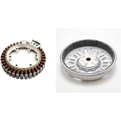 LG 4417EA1002Z Stator Assembly, White & Electronics AHL72914402 Washing Machine Rotor Assembly