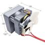 HEYISME Replacement Auger Motor for Pit Boss Grill Models, Compatible with All Pit Boss Pellet Grill and Camp Chef Pellet Grill, 1.6 RPM 120V AC