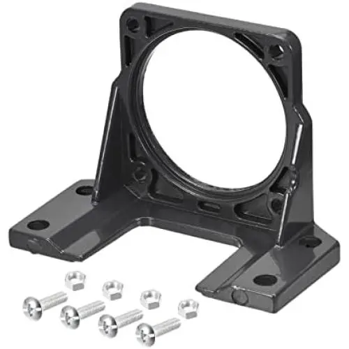 MECCANIXITY Motor Bracket Motor Mounting Holder 55x110x79mm Black for 70KTYZ Motor with Screws