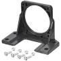 MECCANIXITY Motor Bracket Motor Mounting Holder 55x110x79mm Black for 70KTYZ Motor with Screws