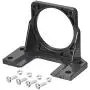MECCANIXITY Motor Bracket Motor Mounting Holder 55x110x79mm Black for 70KTYZ Motor with Screws