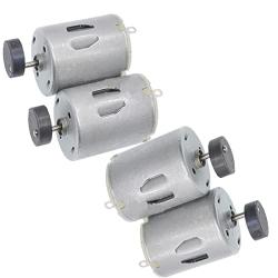 Sopepoyie Mini Vibration Motor Mini Vibration Motor DC 6V 8000RPM for Electric Toys Replacement - (4Pcs)