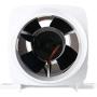 YaeMarine 3 Inch 12V in-Line Blower Electric in-Line Marine Bilge Air Blower 130 CFM White for Boat Marine
