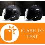 KOOU 30pcs Yellow Reflective Sticker Safety Warning Tapes Diamond Grade Waterproofs High Intensity Night Visibility Adhesive Decals for Helmet Motorbike 1.18in x 3.25in (3cm x 8cm)