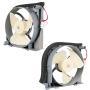Upgrade New Refrigerator Condenser Fan Motor DA97-15765A DA97-15765C DA97-12842A Compatible with Samsung Refrigerators RH22H9010SR, RF23HTEDBSR RF263BEAEBC RF24FSEDBSR RH25H5611BC