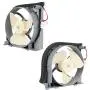 Upgrade New Refrigerator Condenser Fan Motor DA97-15765A DA97-15765C DA97-12842A Compatible with Samsung Refrigerators RH22H9010SR, RF23HTEDBSR RF263BEAEBC RF24FSEDBSR RH25H5611BC