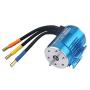 RC Model Motor, 3650 5900KV 4 Poles Brushless Motor Accessory for 1/10 1/16 1/18 RC Car Boat Car Model Accessory