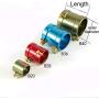 Vehicles-OCS 1PC CNC Aluminum Alloy Brushless Motor Water Cooling Jacket Colorful Motor Cover Water-Cooled Sleeve for RC Electric Boat Model - (Color: B28 L28mm Red)