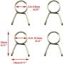 PRO BAT 9.85-Foot Length Stretchy 0.2 I.D. Fuel Line+8pcs 0.35