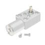 AZSSMUK DC 12V 9RPM Worm Geared Small Motor 6mm Female Shaft High Torque Turbine Reducer