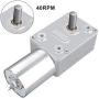 DC 12V Reversible High Torque Turbo Worm Gear Box Reduction Electric Motor(40RPM)