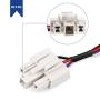 BCD-330WTV 12V 4W Freezing Fan Motor ZWF-02-4 Replacement for Midea Refrigerator 50240401000p