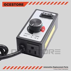 Variable Fan Speed Controller AC 120V 15A Replacement For Duct And Hydroponics Inline Fans Vent Blower