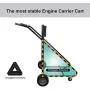 LEADALLWAY Outboard Boat Motor Stand Carrier Cart Dolly Storage Pro Heavy Duty Multi Purposed Engine Stand